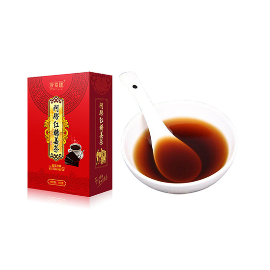 阿胶红糖姜茶